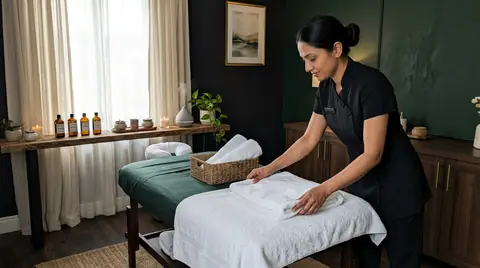 Swedish massage room at Yashwa Wellness Spa